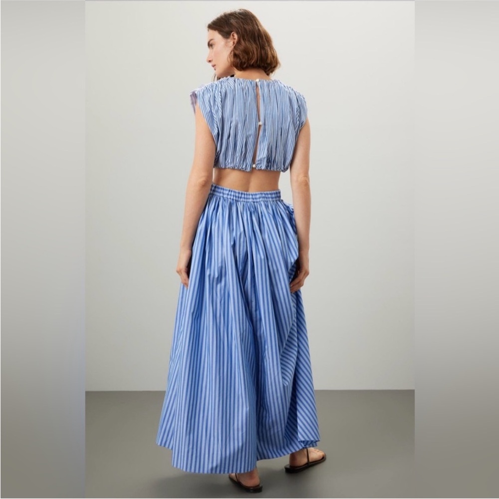 Diotima Peplos striped dress - Picture 3 of 5